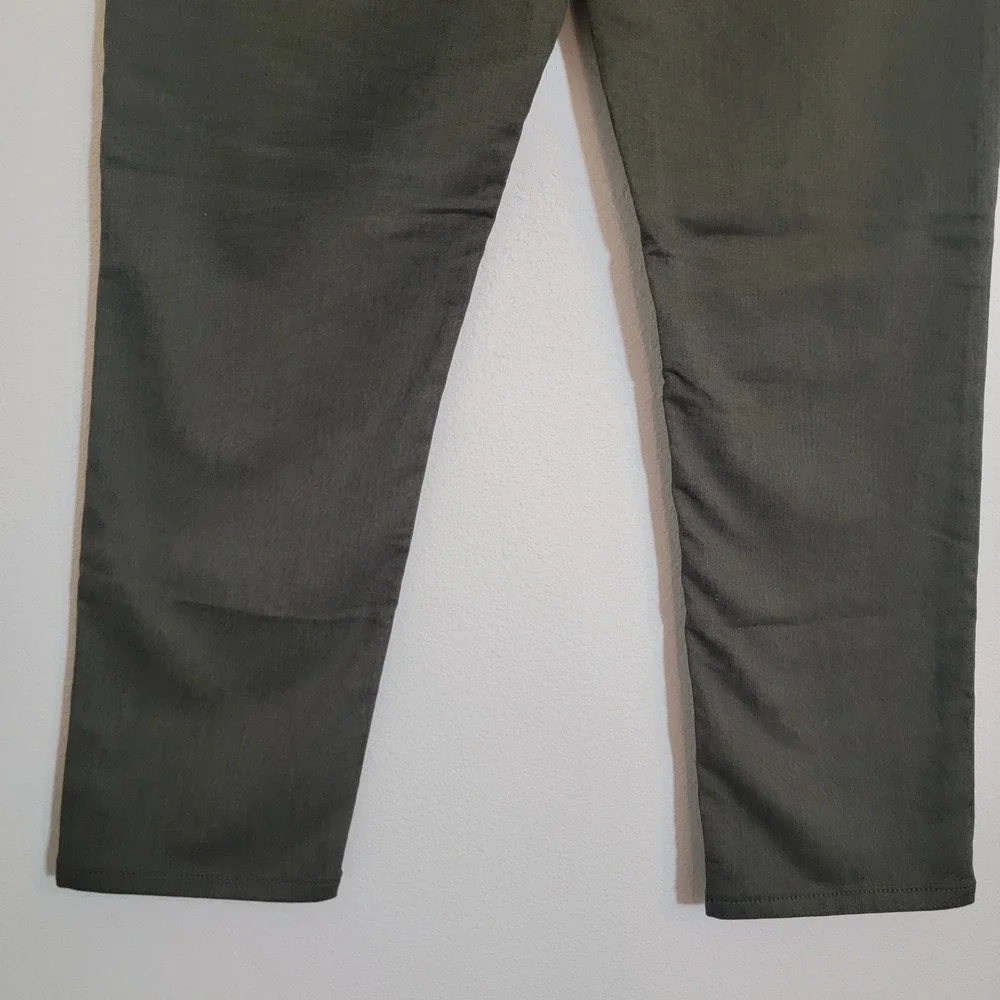 Banana Republic Travel Jean Slim Fit Pant Men 33x30 Green Chino Golf Performance
